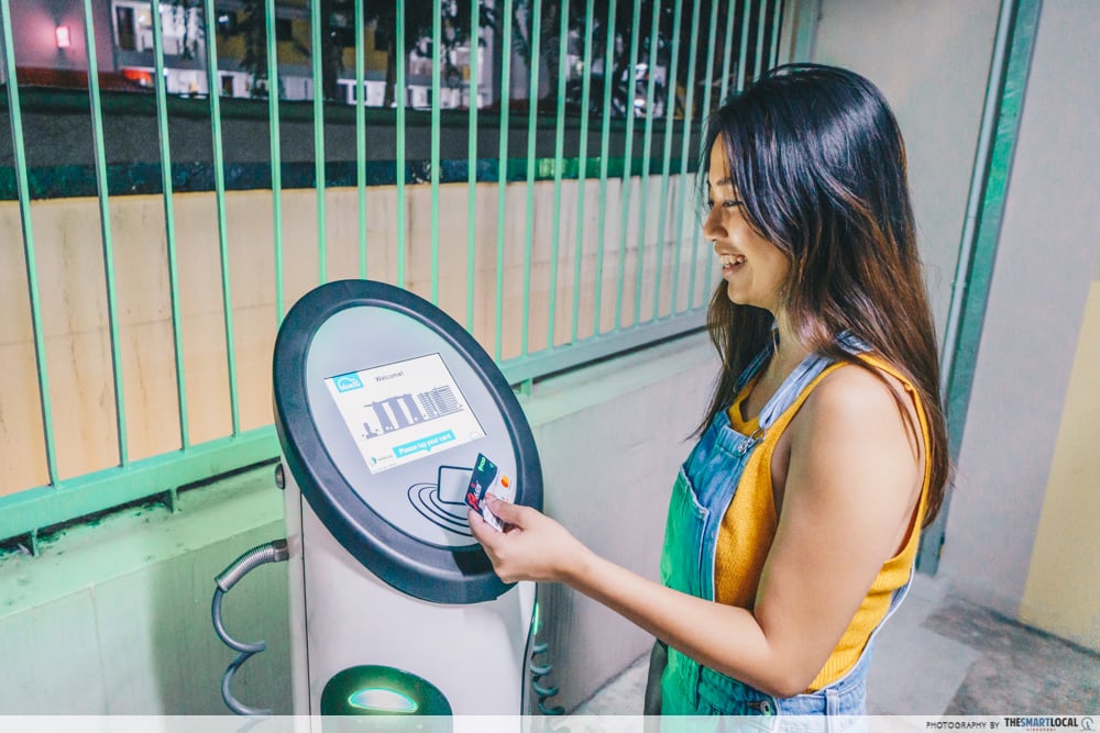 BlueSG Car Sharing Payment 