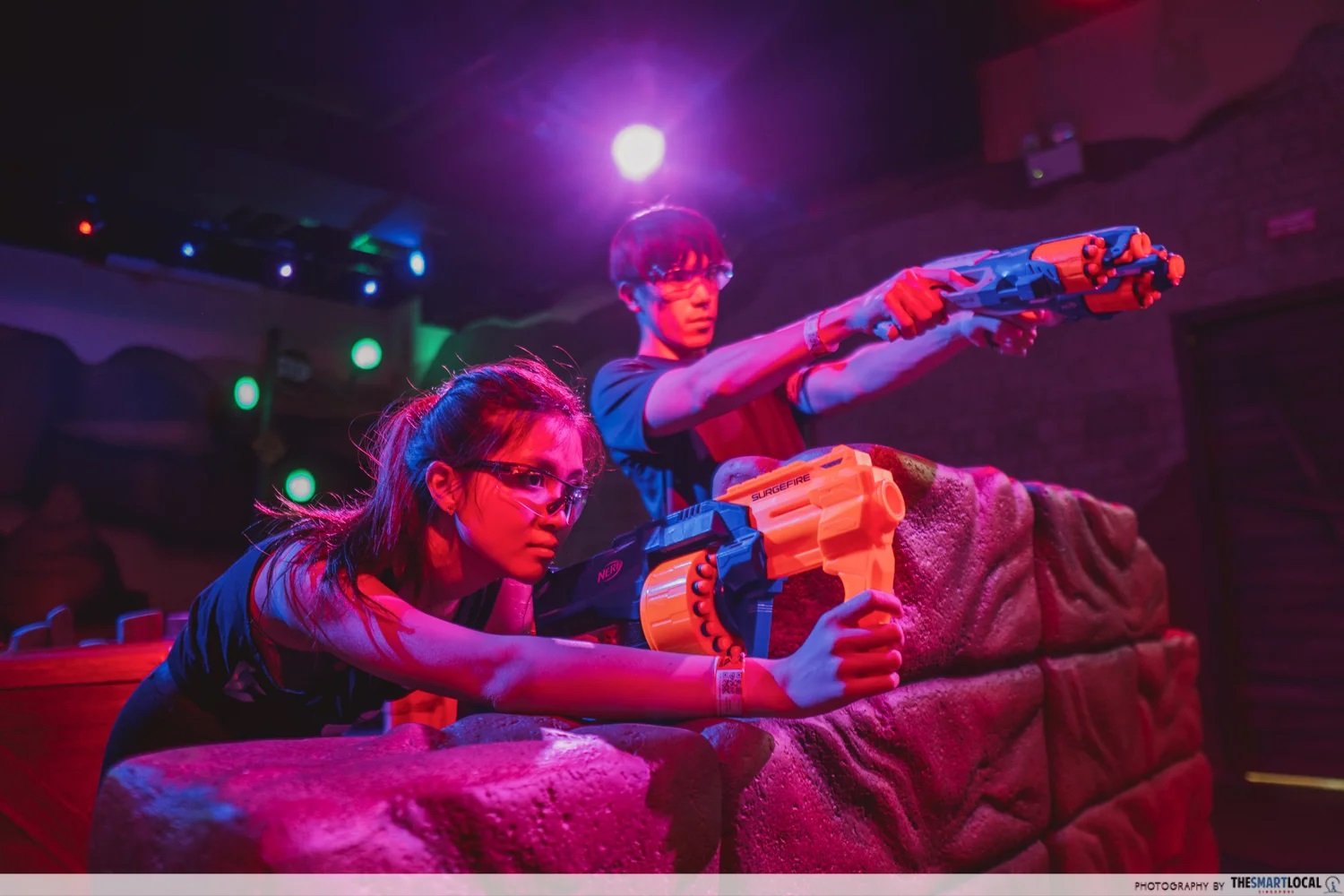 101 things to do in Singapore NERF Action Xperience