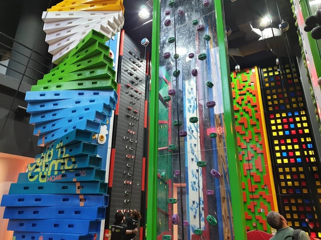 Rock climbing and bouldering