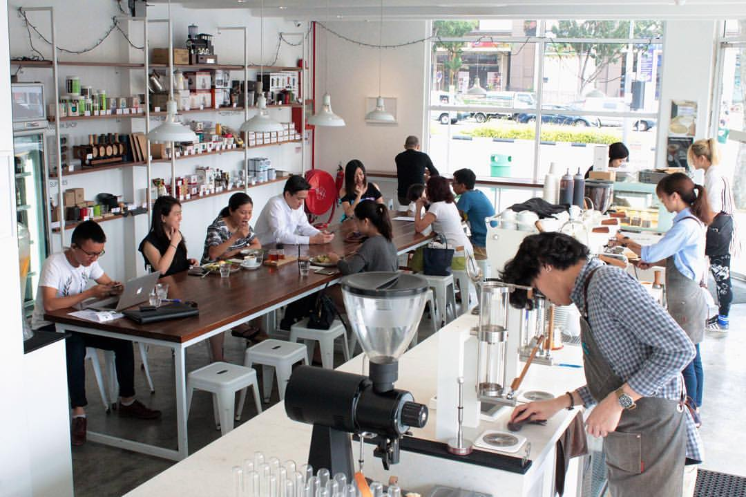 minimalist cafes singapore - Knockhouse Cafe