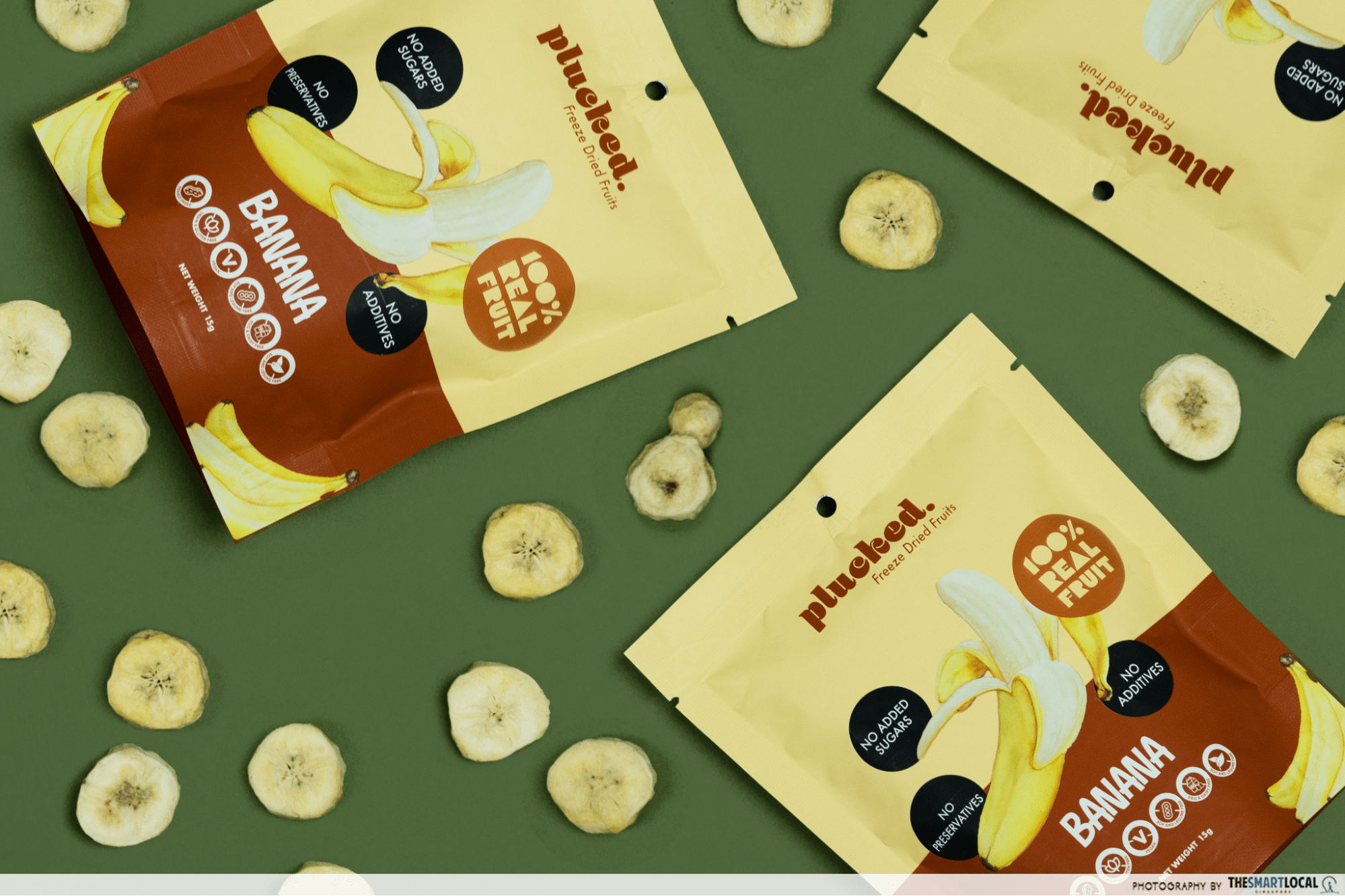 freeze-dried bananas