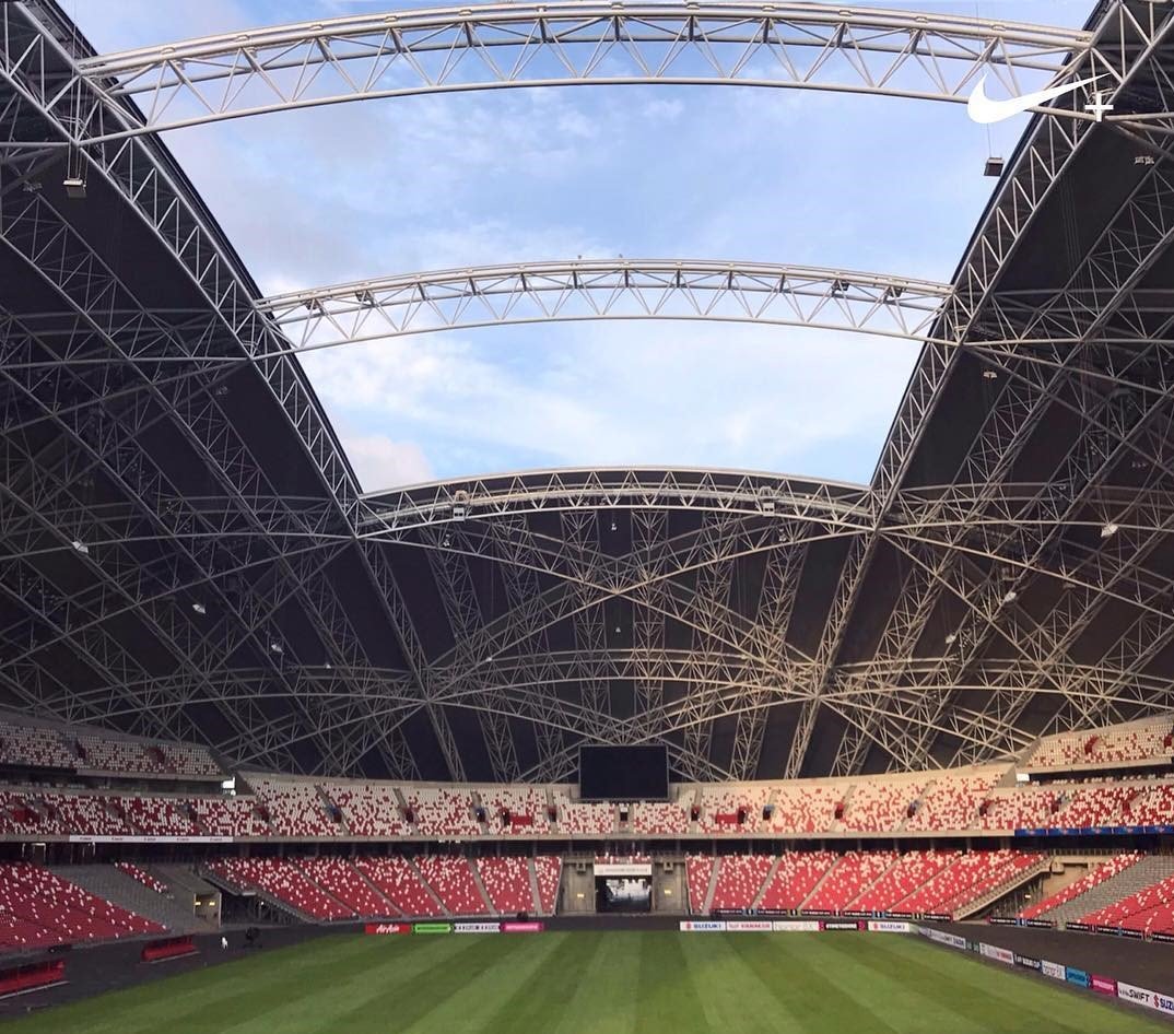 feng shui places in singapore - singapore sports hub interior