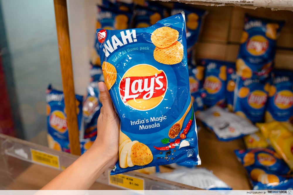 Mustafa Centre Singapore - India's Magic Masala Lays chips
