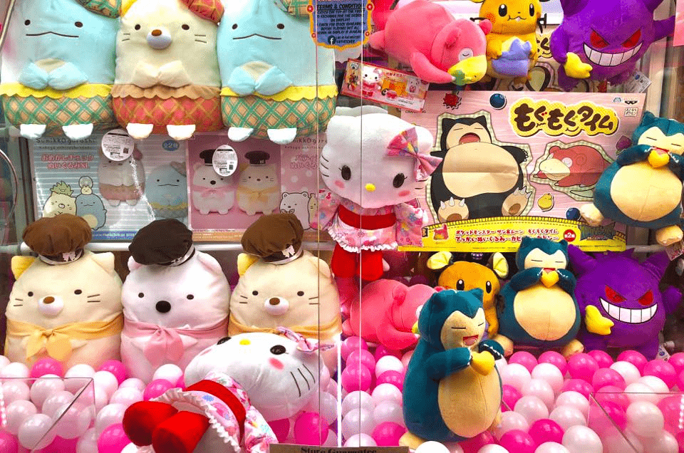 claw machine - poka-oo prizes