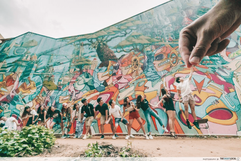 instagrammable things to do singapore - haji lane