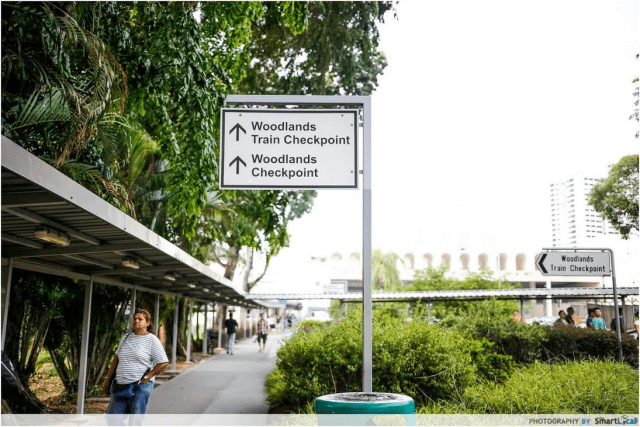 longest train ride - woodlands sign