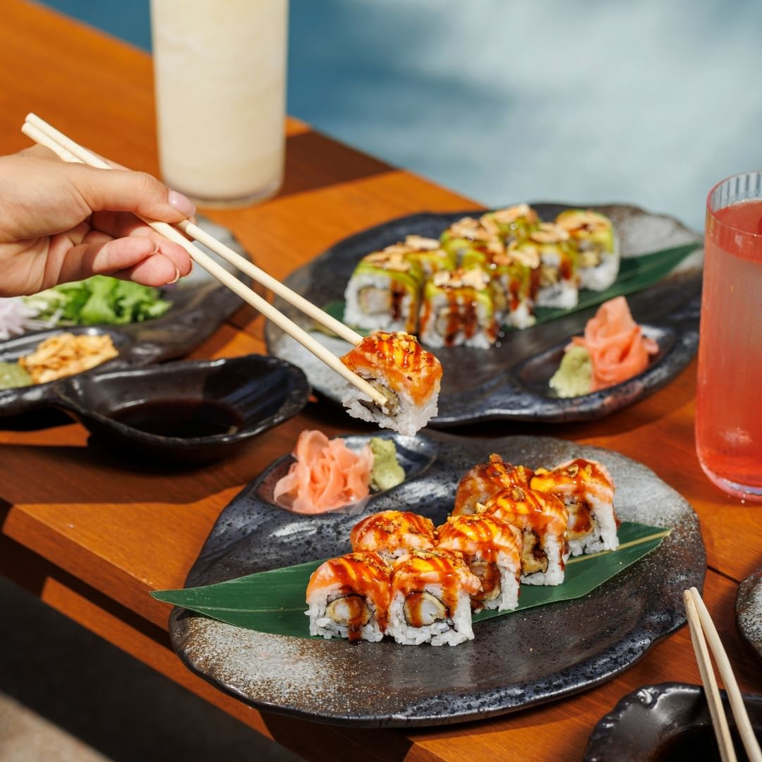 phuket beach club - cafe del mar food