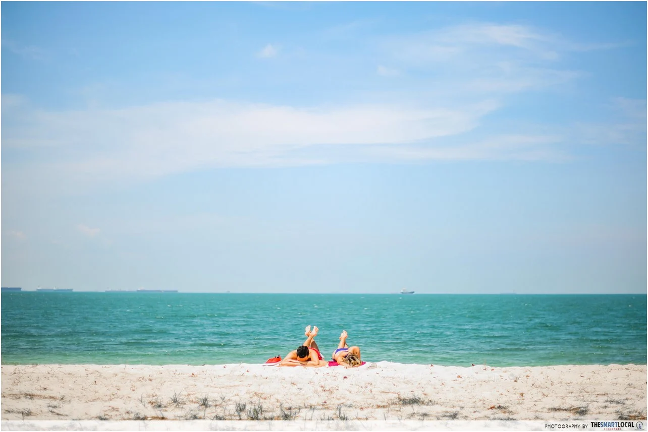 singapore islands - Lazarus Island - seaside