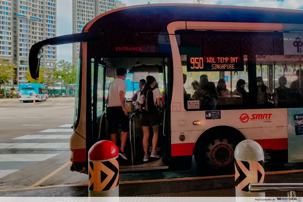 public bus to jb - 950