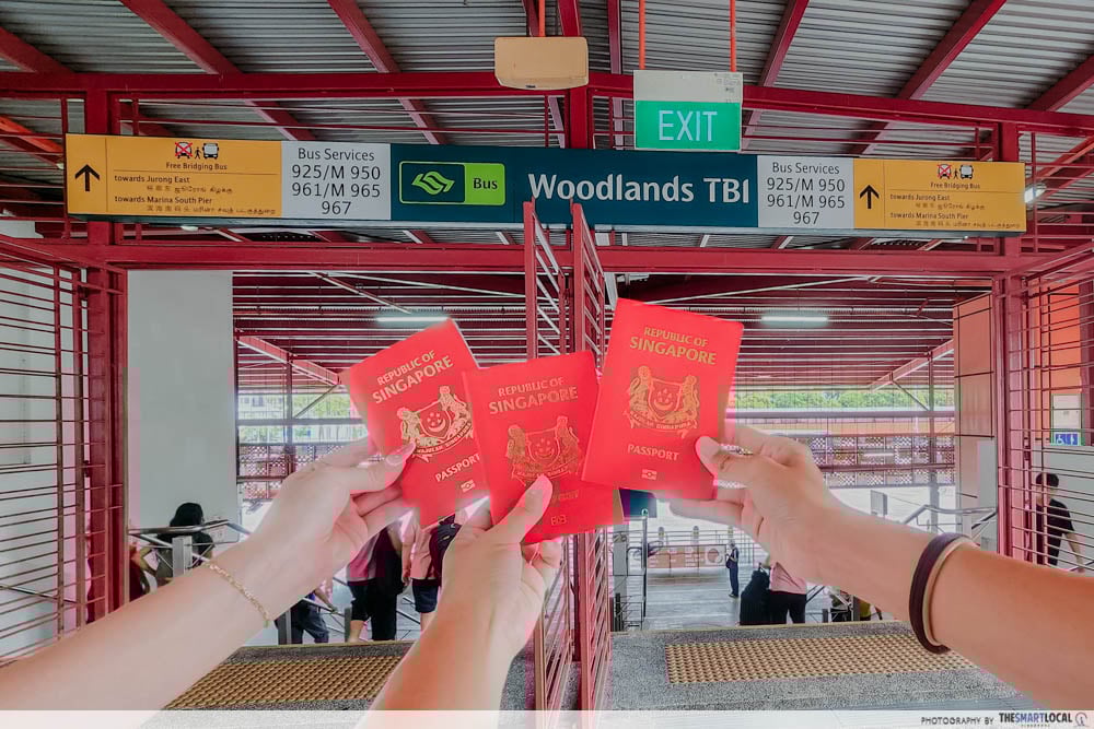 public bus to jb - woodlands TBI